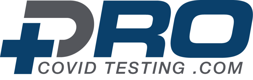 Pro covid testing logo